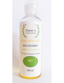 Huile de Macadamia Bio 100 Ml